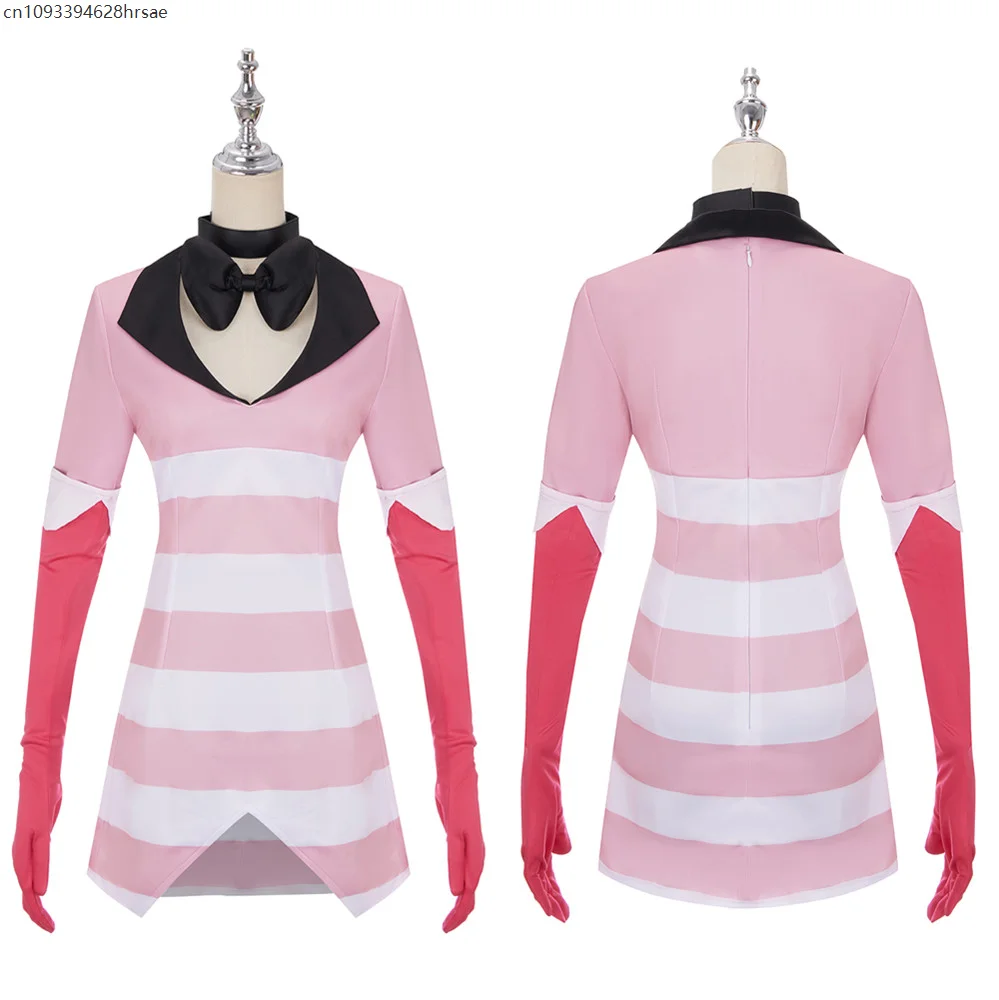 애니메이션 코스프레 의상 가발 소녀 긴 후드 멋진 복장 할로윈 생일 파티 유니폼 정장 여성을위한