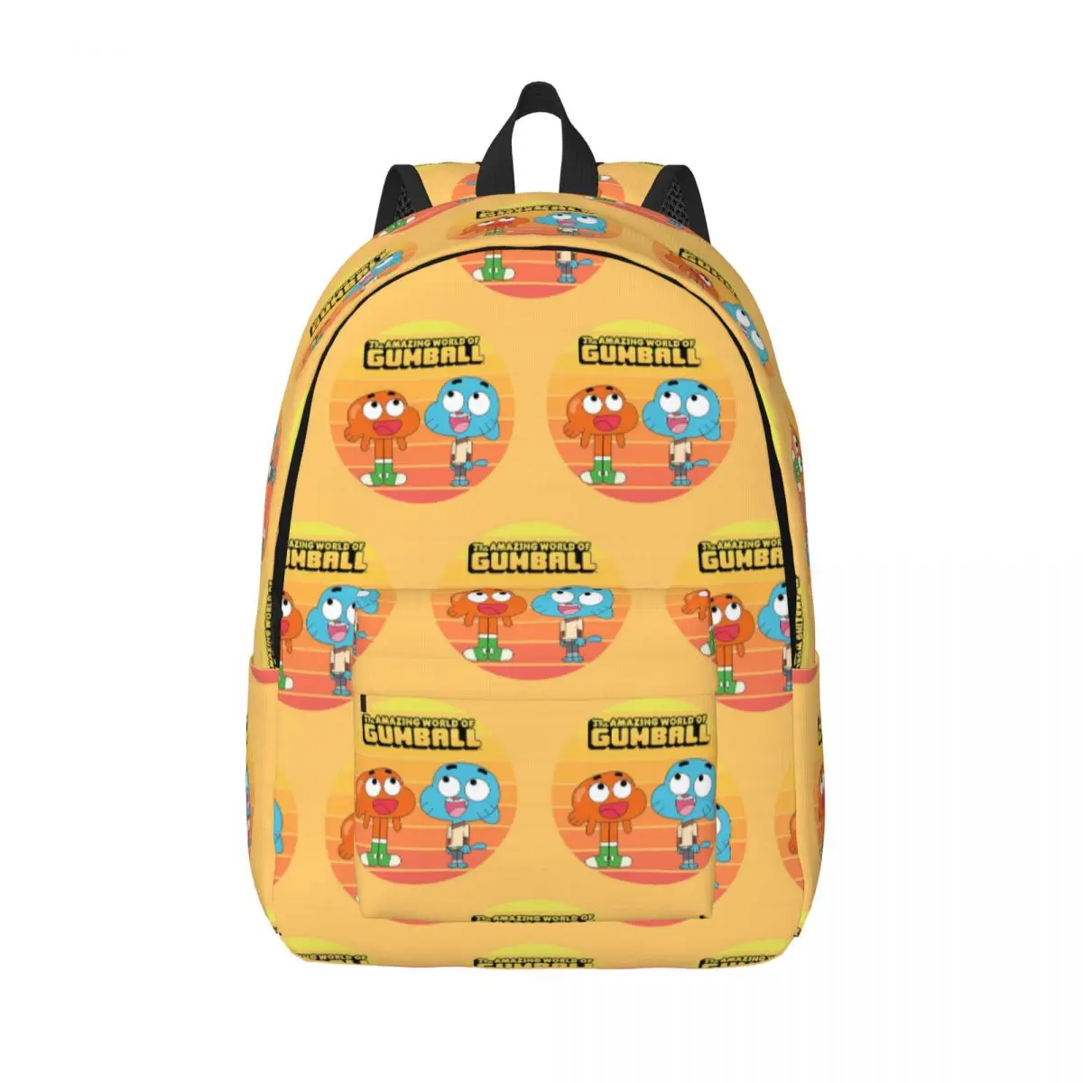 The Amazing World Of Gumball Cartoon Student Backpack School Bag Hiking Travel Daypack for Boys Girls Bookbag Shoulder Bags