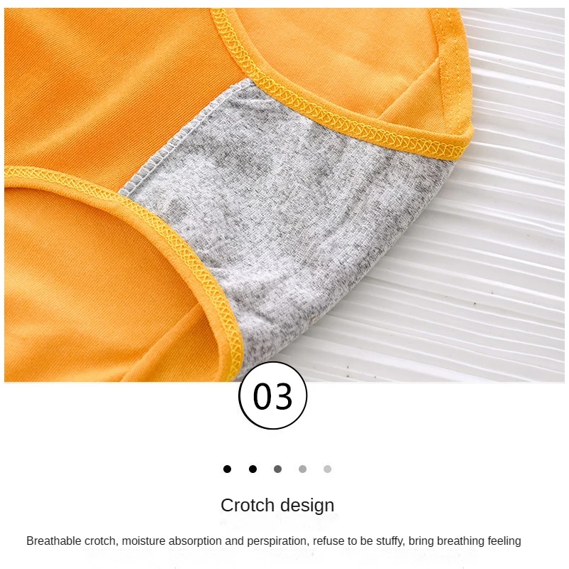 Mid-rise Women\'s Panties Breathable Cute Lingerie Soft Intimate Underwear Comfortable Girl Bow Tie Briefs Female Sexy Intimates