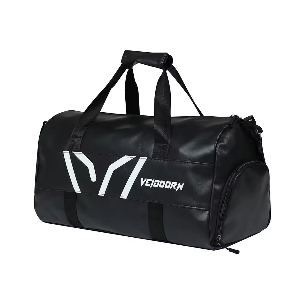 Large Capacity Gym Bag Waterproof Durable Dry and Wet Separation Sports Leather Bag Outdoor Travel Backpack