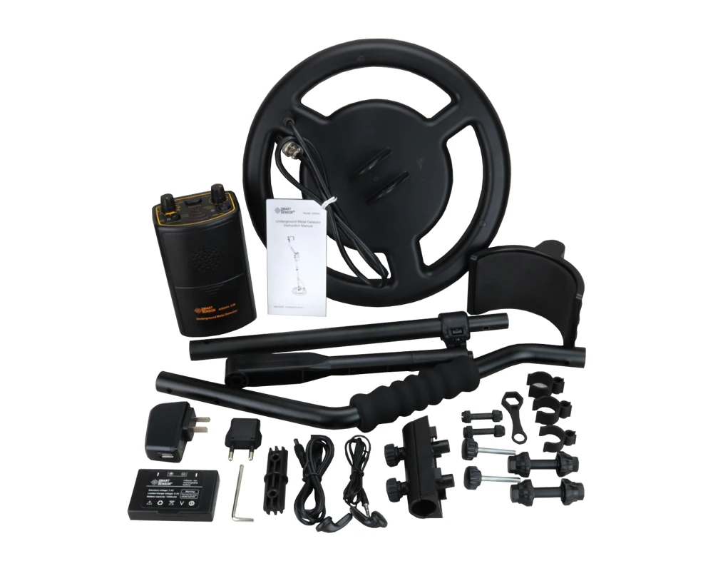 AS944 Gold Silver Underground Metal Detector Gold Digger Treasure Hunter Depth 2.5m Professional Metal Detector