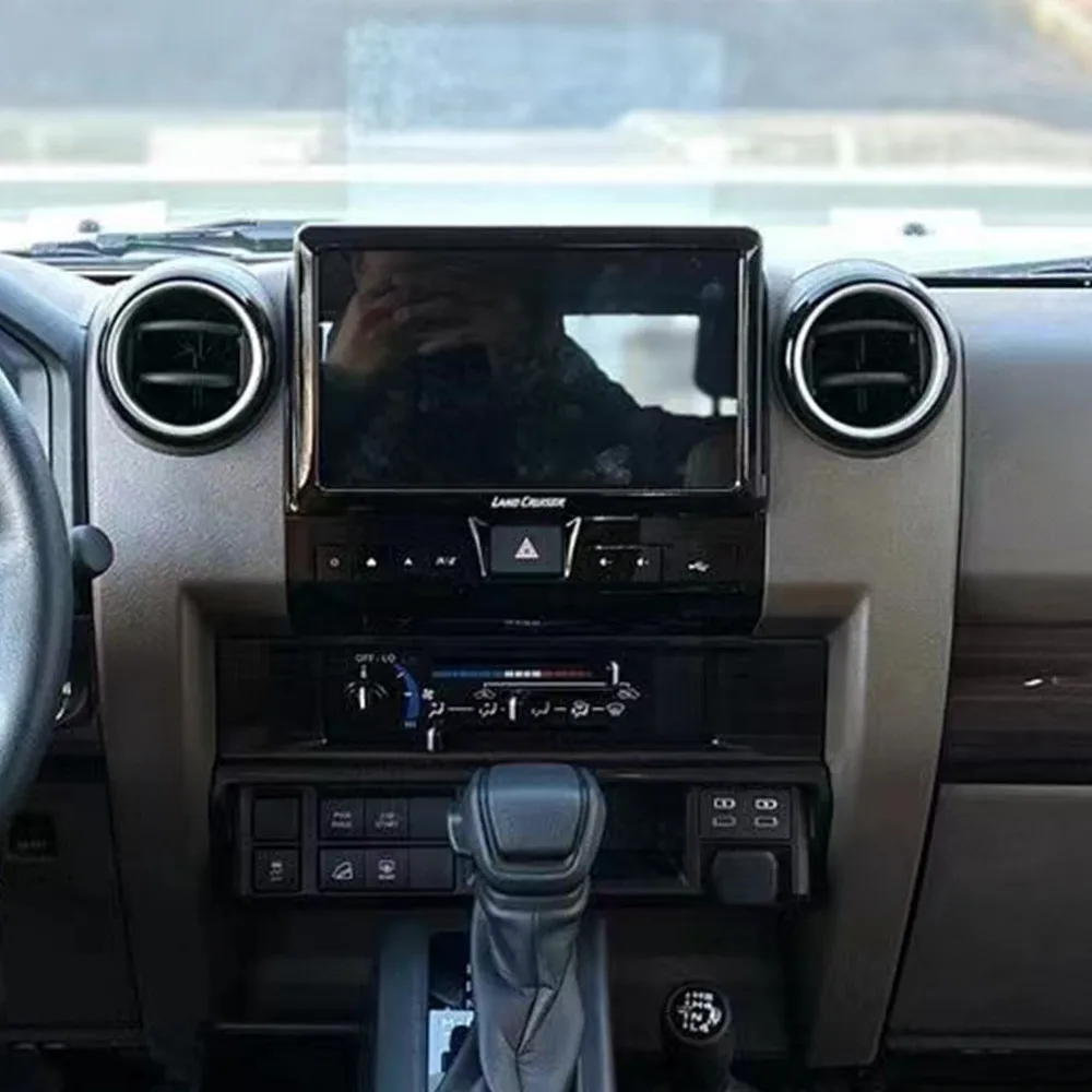 9 "أندرويد 13 CarPlay راديو السيارة لتويوتا كروزر C70 C76 C75 2007-2024 شاشة تعمل باللمس مشغل وسائط متعددة لتحديد المواقع والملاحة DSP BT #6