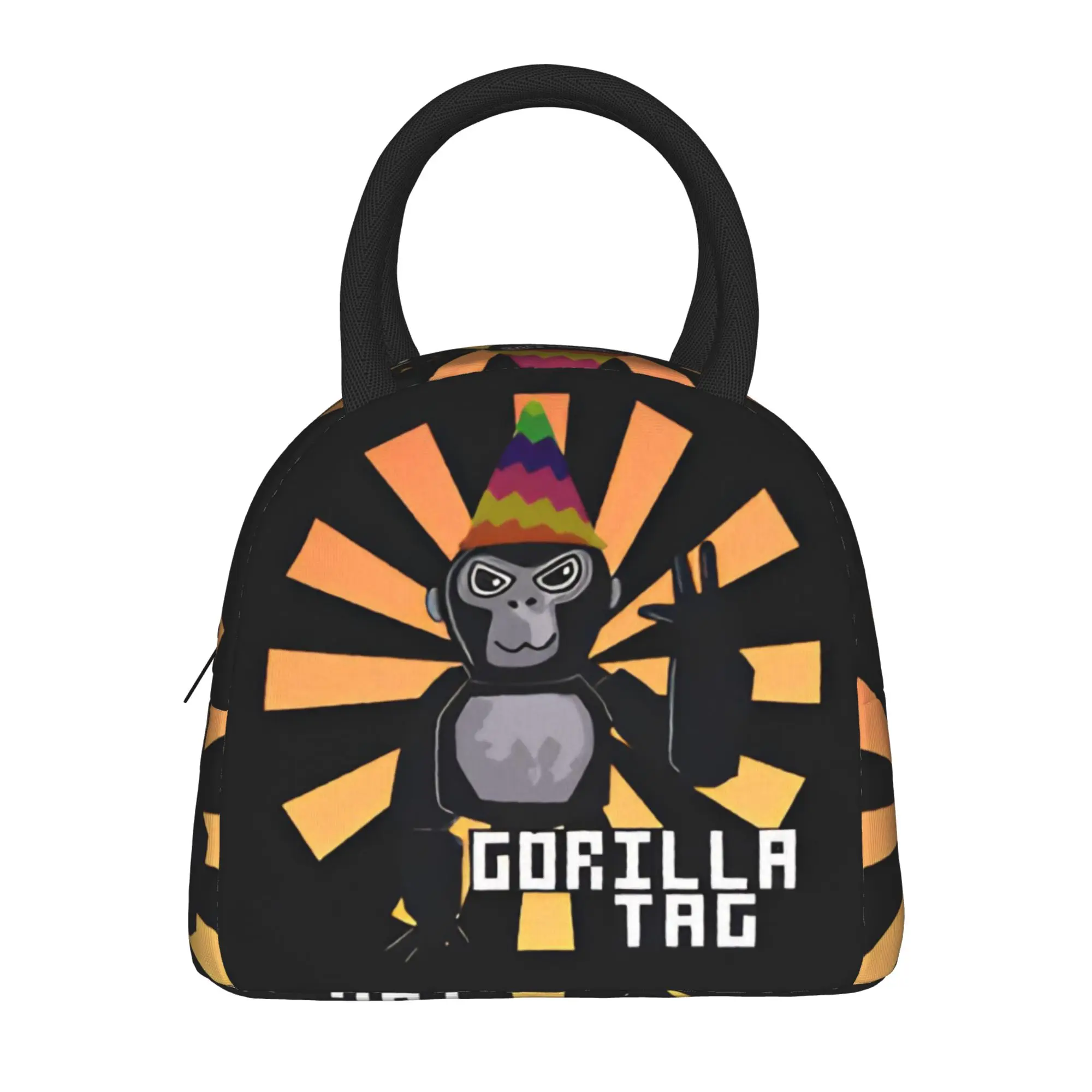 Insulated Lunch Bag G-Gorilla Tags Games Product  Lunch Food Box Y2K Cooler Thermal Bento Box For School