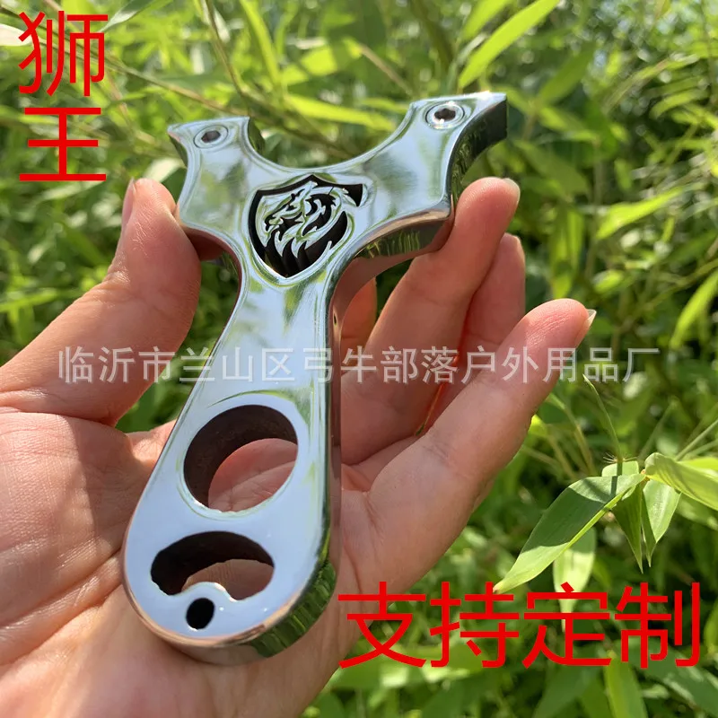 Vietnam CNC Cutting Stainless Steel Slingshot  Outdoor  Professional Hunting Slingshot High Velocity Catapult