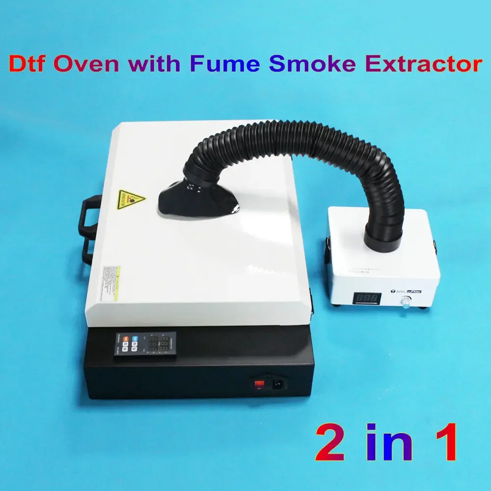 Fume Smoke Filter Extractor Purification Dtf Printing Oven Baker Machine Direct To Film Oven Heater Baking Smoke Centreifugal