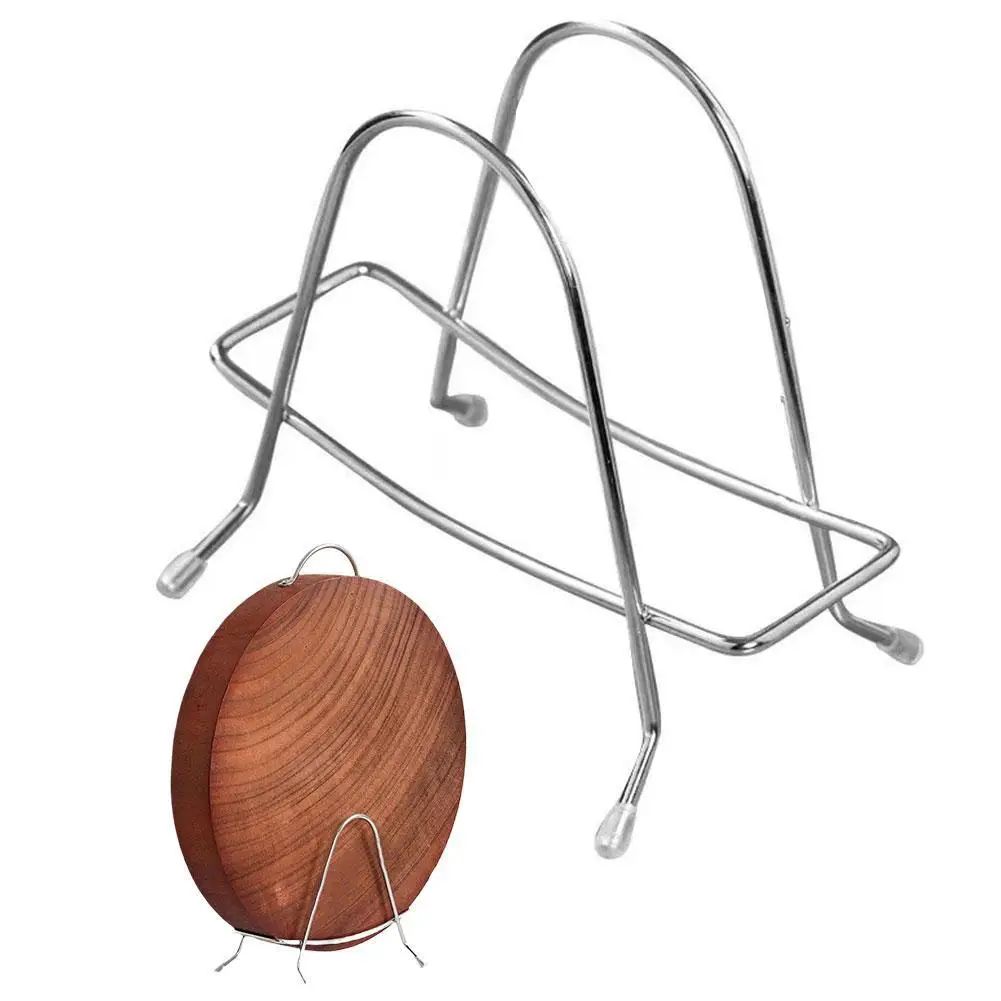 الفولاذ المقاوم للصدأ رف المطبخ قطع مجلس حامل عموم غطاء رف غطاء وعاء المنظم حامل طبق رف منظم مطبخ