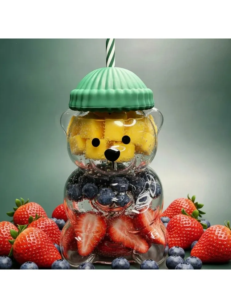 New Cute Bear Glass… - image