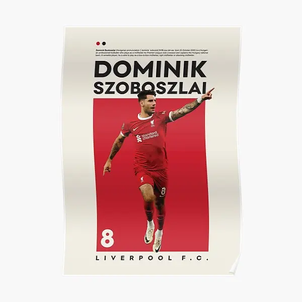

Декор постер Dominik Szoboszlai, настенный винтажный Декор для комнаты, забавная домашняя роспись, Современная печать, искусство без рамки