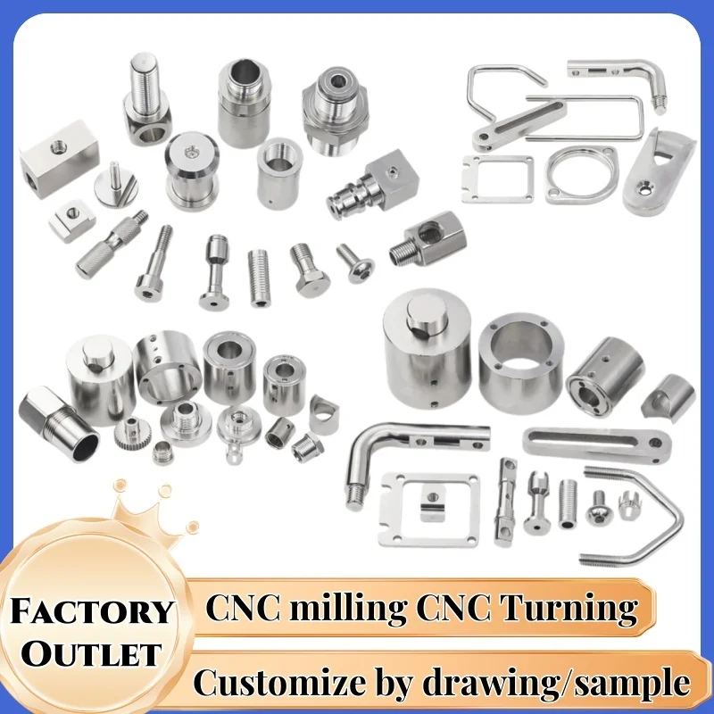 Stainless Steel Hardware Customization Turned Parts Cnc Lathe Processing Services Machine Turned Parts Manufacture Non-standard