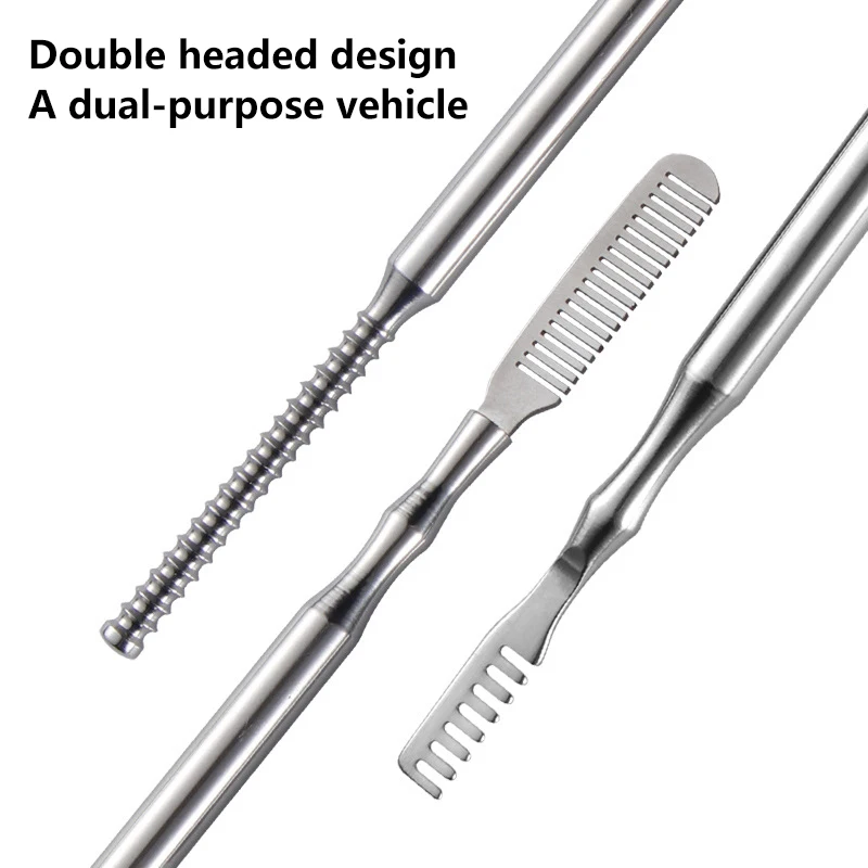 *L/S Stainless Steel Eyelash Perm Lifting Tools Metal Clean Up Rods Makeup Eyelashes Curler Separator Eyelash Extension Supplies