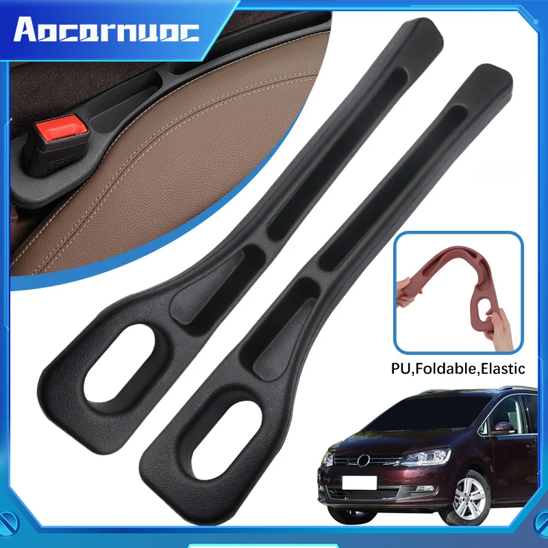 For Volkswagen VW Sharan 7M 7N UP Amarok Bora Fox Routan EOS Car Seat Gap Filler Between Seats Decoration Interior Accessories