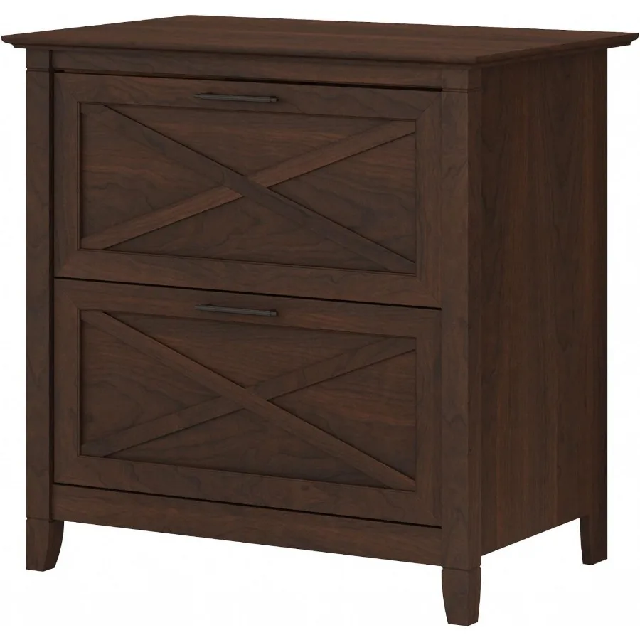 Key West 2 Drawer Lateral File Cabinet in Bing Cherry