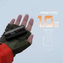 FLEXTAILGEAR-Pompe à air de camping électrique portable, gonfleur pour coussinets de couchage, 1 batterie aste incluse, pompe zéro, 34g