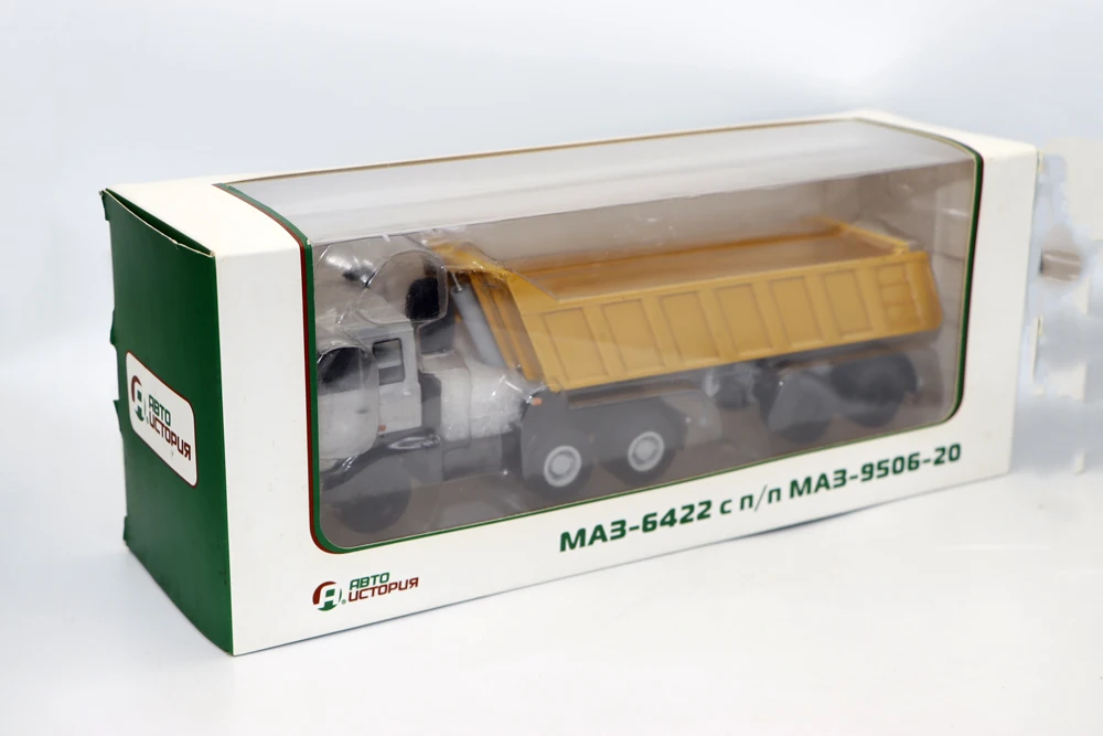 NEW 1:43 Scale MAZ-6422 with MAZ-9506-20 USSR Truck For collection gift