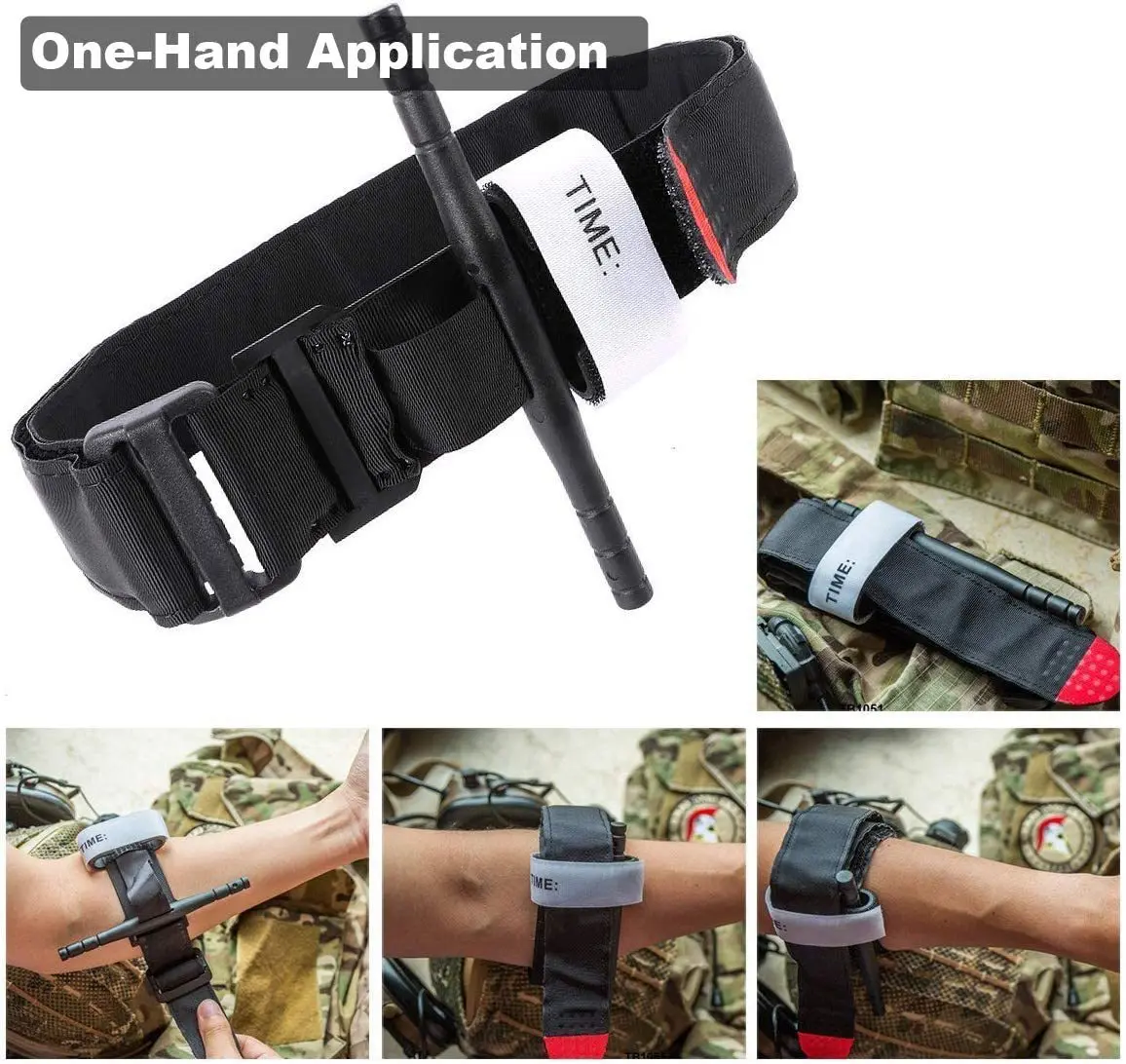 Kit primeros auxilios MOLLE IFAK EDC EMT vendaje torniquete tijeras - imagen 3