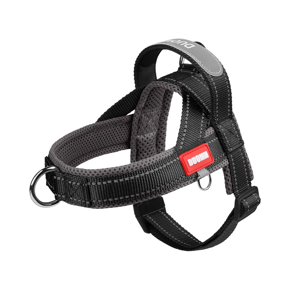 

Adjustable Dog Harness Vest Reflective Comfortable Dog Chest Strap Explosion-proof Wear-resistant Pet Vest for Small Medium Dogs