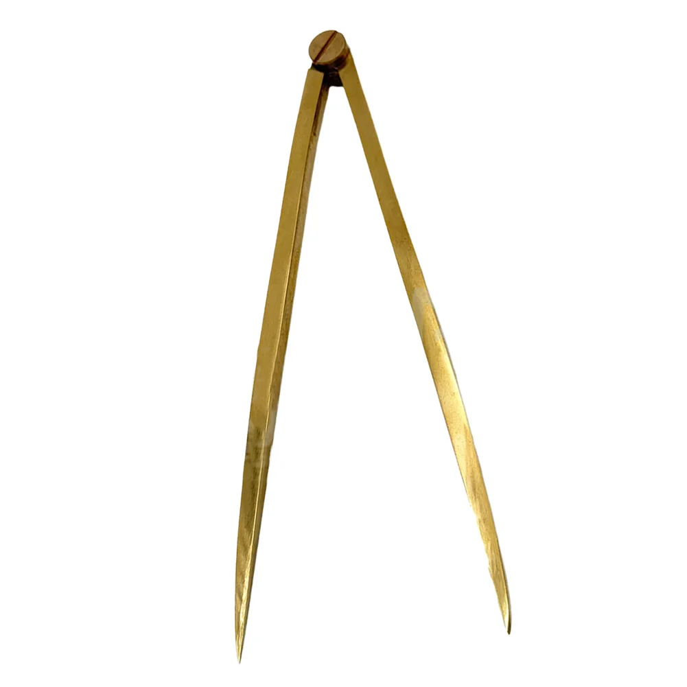 Brass Chart Divider 168mm Straight Line Drawing Tool For Architecture Navigation And Marine Map Drafting Instrument