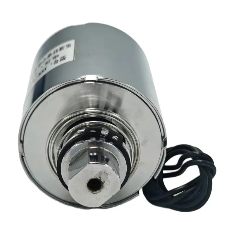 DC 12V 24V 40W Round Tubular Push-Pull Electromagnet XRN-60*70TL, Linear Solenoid Coil for Mechanical Equipment Locking Devices