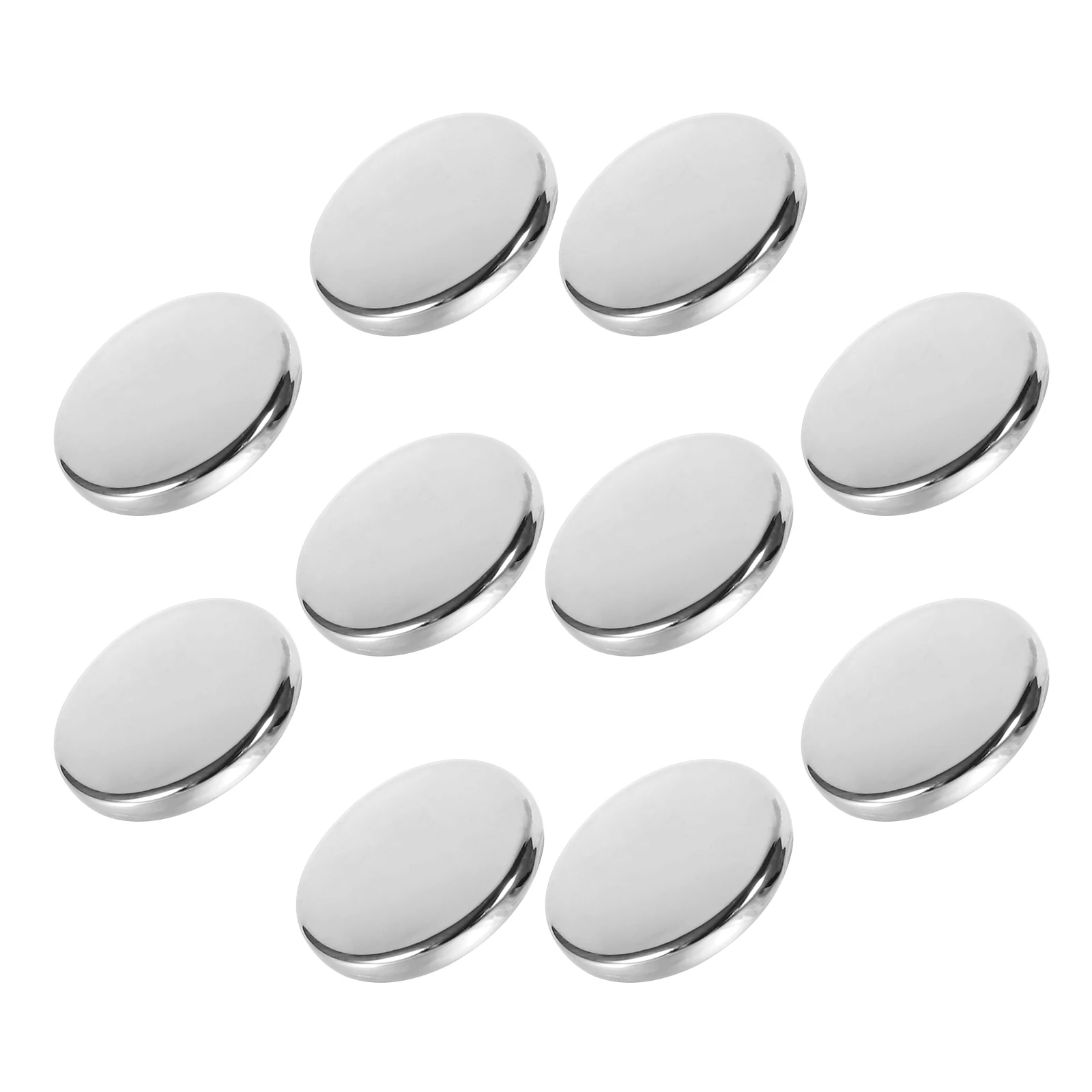 

10 pcs Anti- Button For Clothes Durable Fasteners Detachable Reusable Shirt Skirt Coat Buttons Alloy Decoration