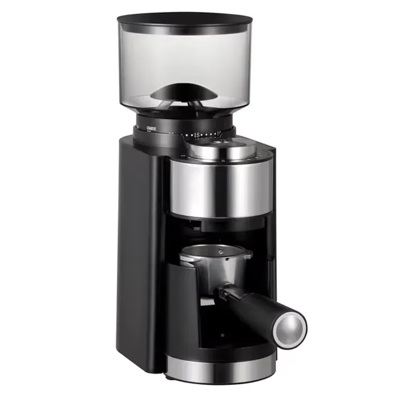 Portable Electric Coffee Grinder Bean Mill Stainless Steel Blade Kitchen Appliance for Home Office Use Compact Design Easy