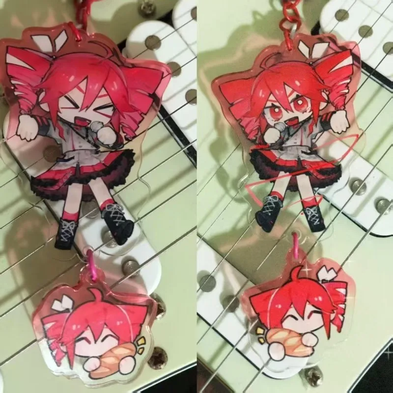 

Новый аниме Kasane Teto косплей акриловый брелок кулон подвески украшение для рюкзака милый подарок