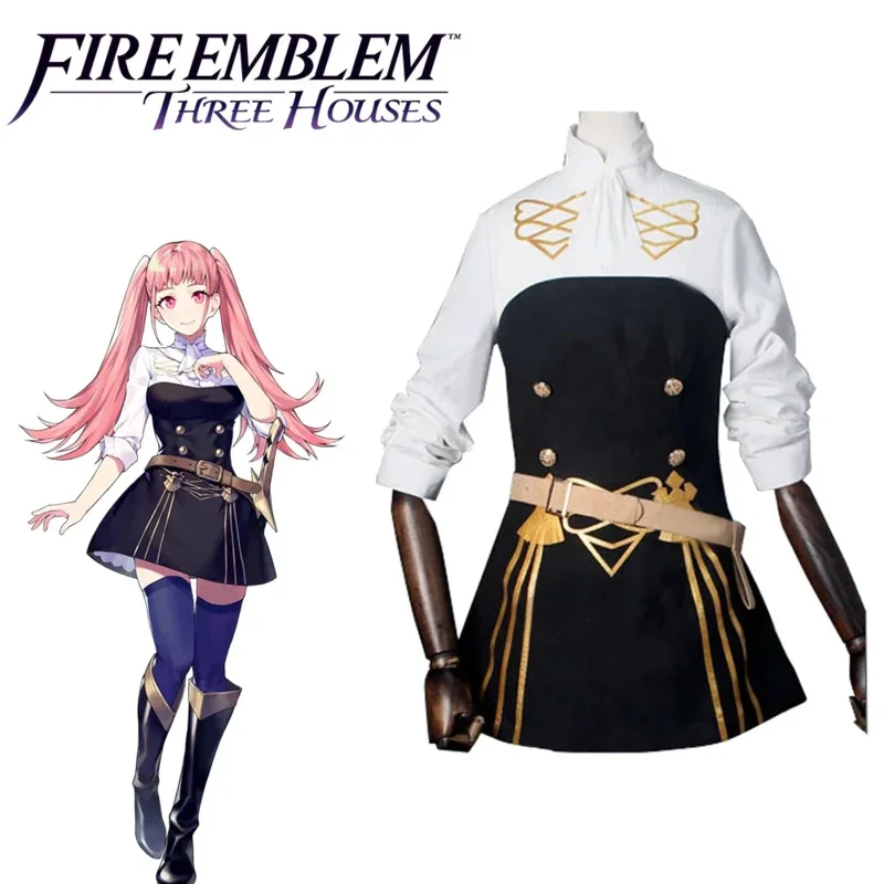 25COSFire شعار ثلاثة منازل هيلدا تأثيري حلي مخصصة للنساء لعيد الميلاد والهالوين 11 #5