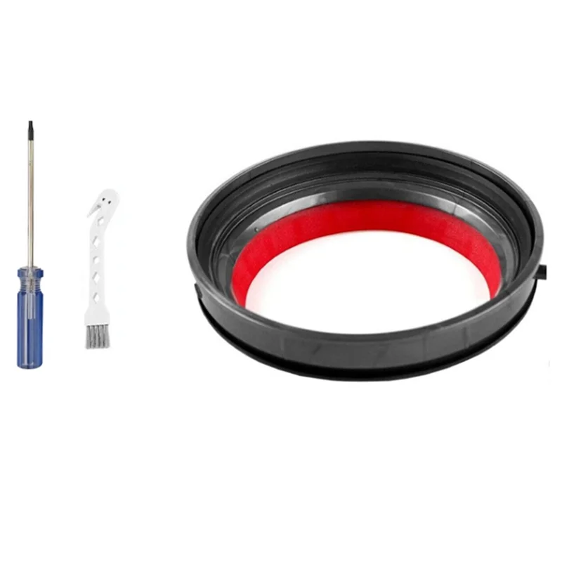 

Replacement Top Fixed Sealing Ring for Dyson V10 SV12 Vacuum Cleaner Dust Bin Top Fixed Sealing Ring with Screwdriver