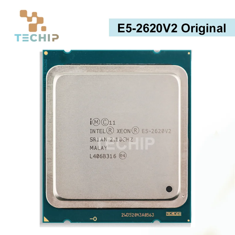 E5 2620 V2 CPU 2.1 LGA 2011 SR1AN 6-Core Server Processor e5-2620 V2 E5-2620V2 100% Normal Work Intel Xeon