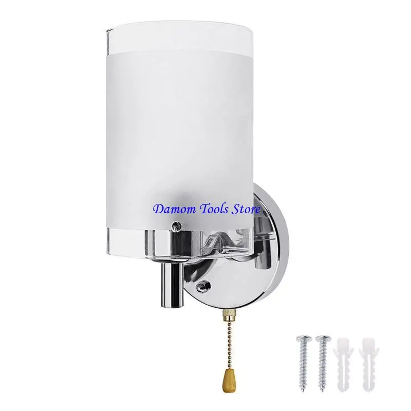 57BE AC85-265V E27 LED Wall Light Modern Glass Decorative Lighting Sconce Fixture Lam