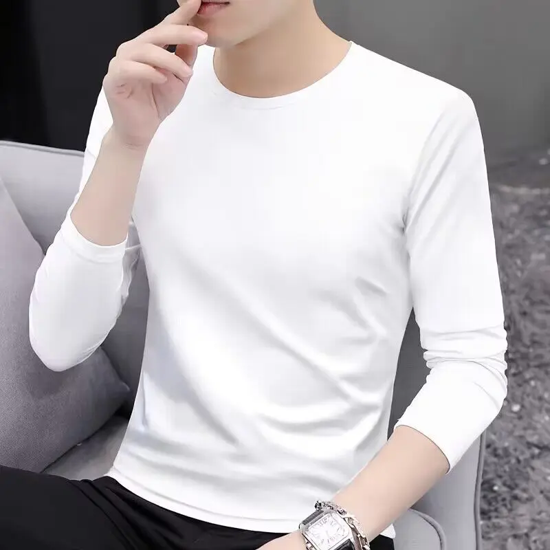 Variant: 000 pure white long sleeves