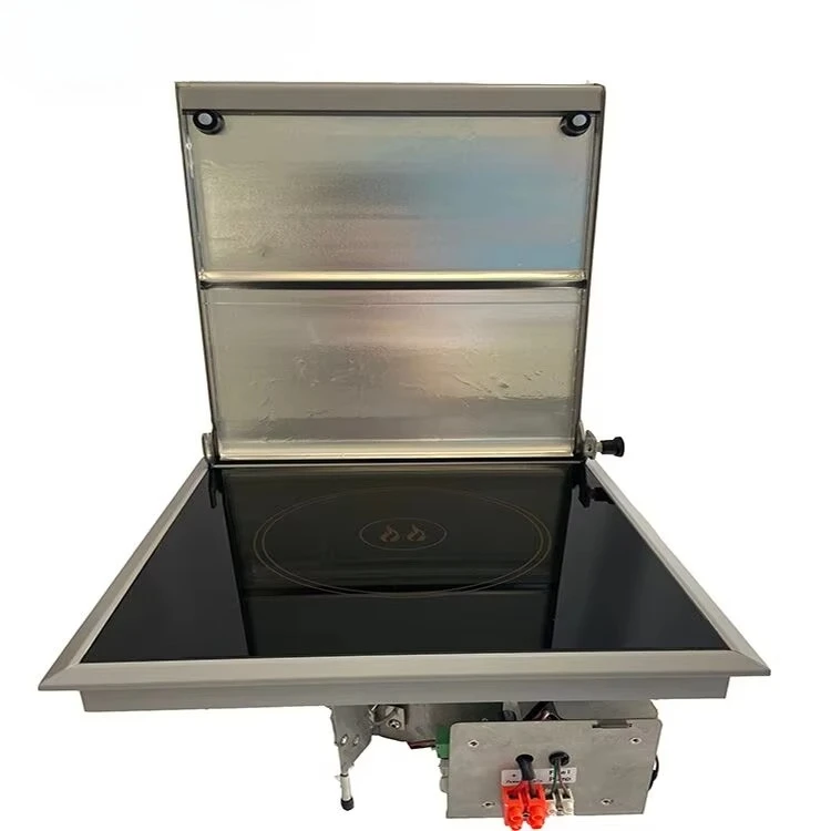 

JP Hot Sale 2.2KW 12V Single burner Hob and air Heater Combi Unit With Lid for Motorhome RV Camper Van