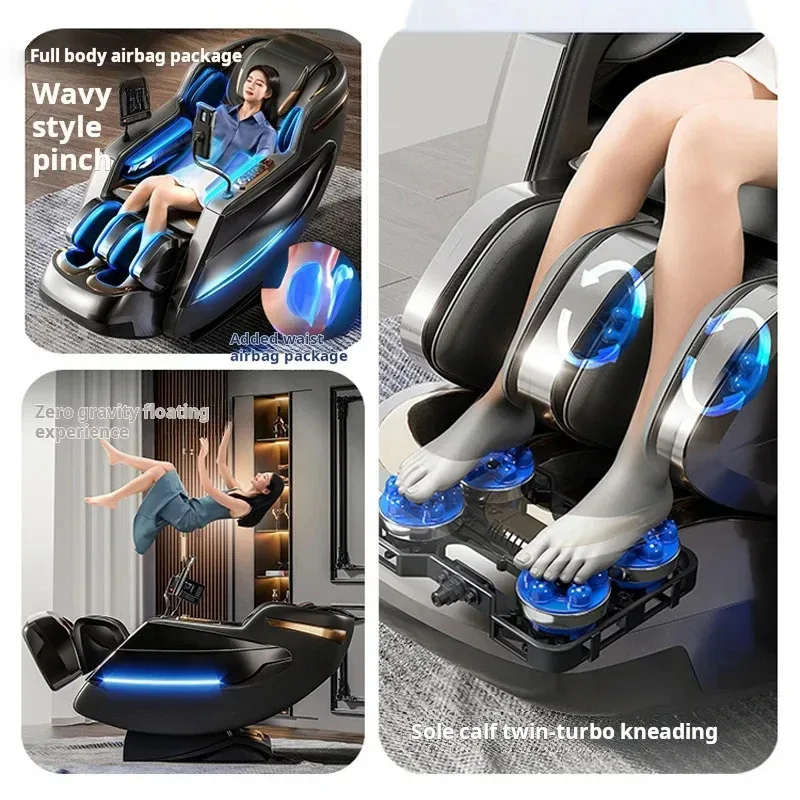 

2026 Massage Chair Multifunctional 6D Zero Gravity Shiatsu Air Pressure Comfortable Professional Human Touch Latest