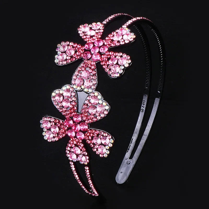 New Fashion Hot Sale Wild flower Pearl luxurious Rhinestone  Headband Hairband for Women Girl Hair Accessories Headwear