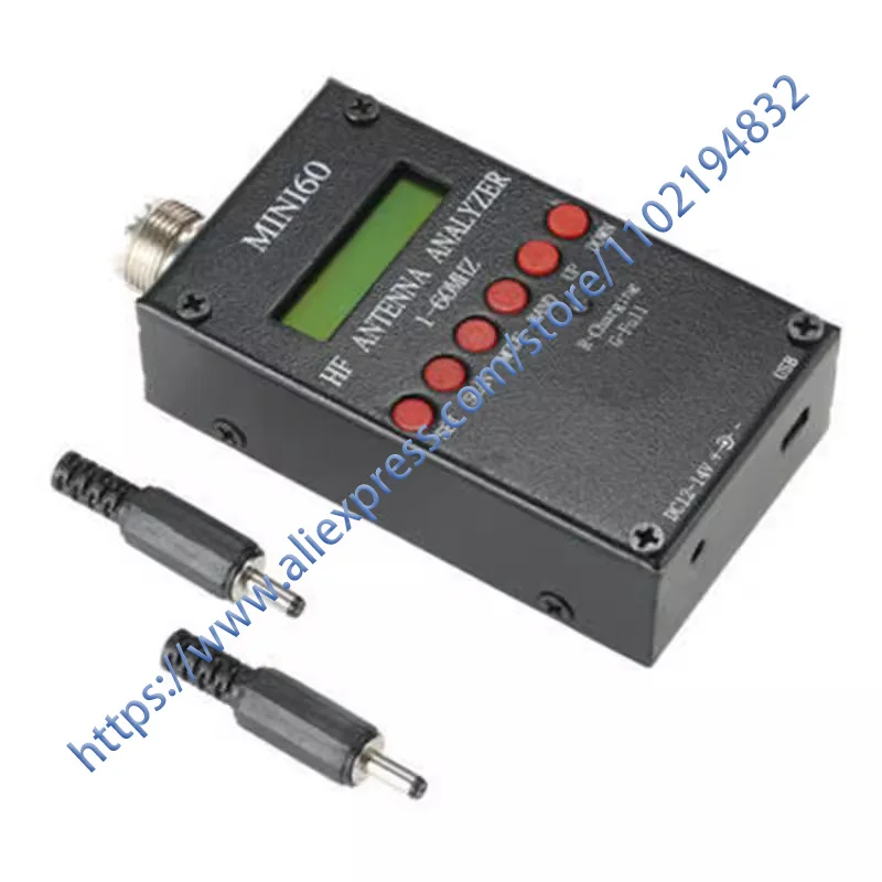 

Mini Ultra-light SARK-100 MINI60S DC12-14V Shortwave Antenna Analyzer 1-60MHz Fast Shipping