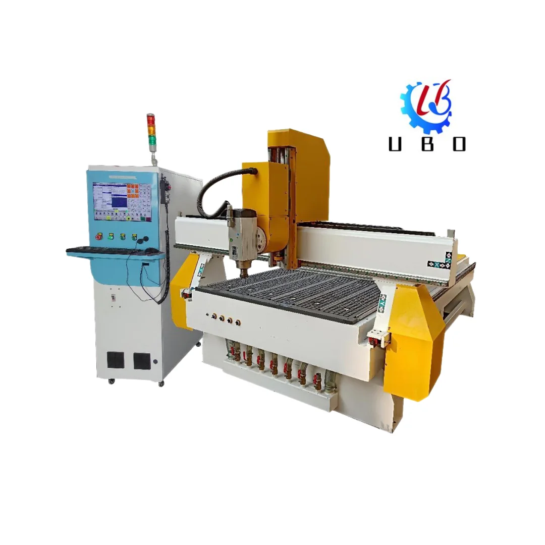 4 Axis CNC Router Machine Wood CNC Router 4 Axis Swing Head Carving Engraving Machine for Furniture Cabinet Door Sign Making