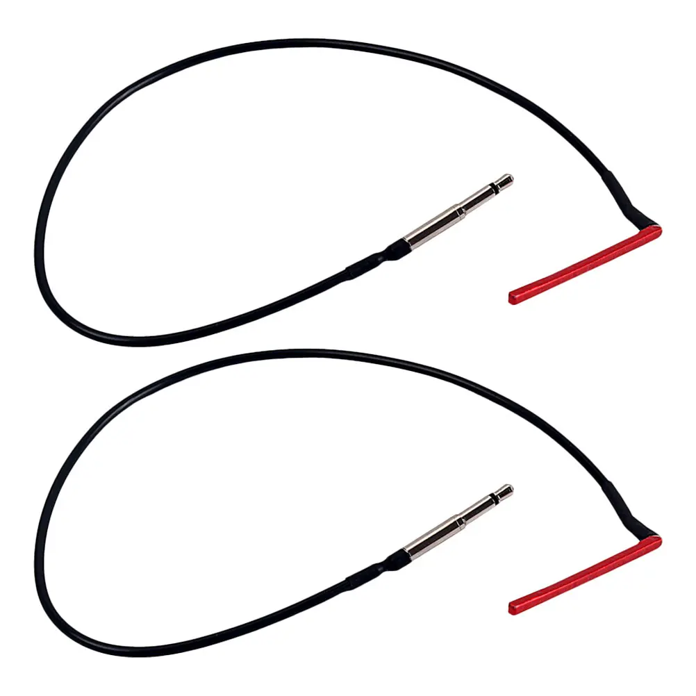 

2pcs Ukulele Transducer Guitar Piezo 2.5Mm Jack Under Saddle Acoustic Folk Guitar Pickup Stick Accessories Soundhole Pickup For