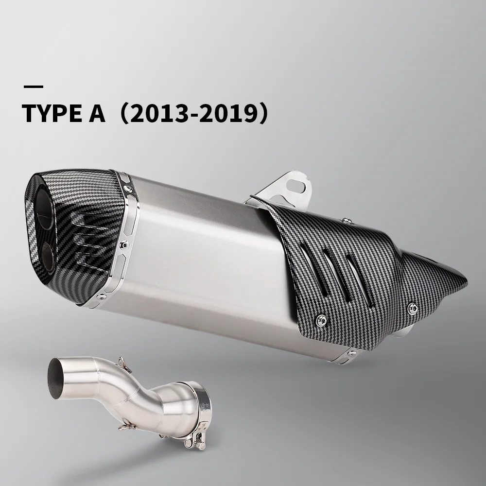 

Motorcycle exhaust muffler for ADV 1200GS 2013-2019 exhaust system escape modified muffler