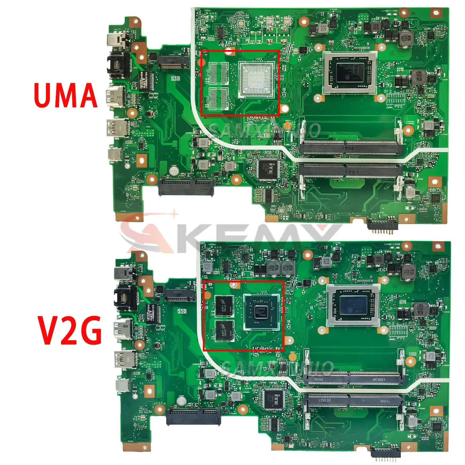 X705QA X705QR Laptop Motherboard A10 A12 CPU V2G Or UMA for ASUS X705QA X705Q X705QR Original Notebook Mainboard