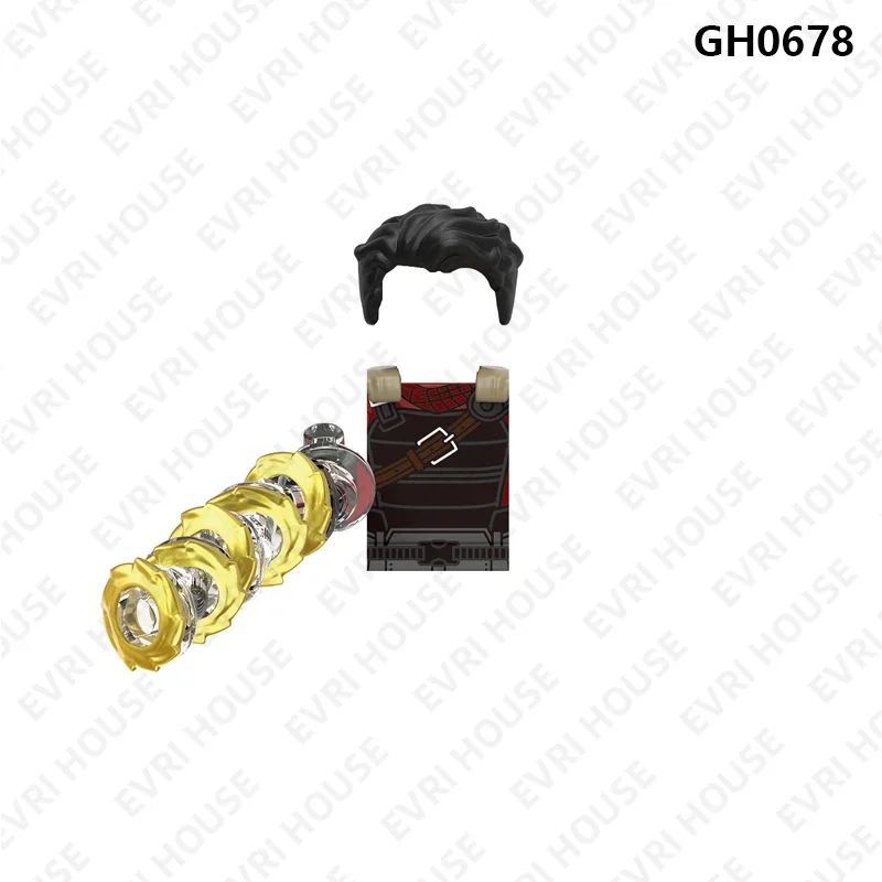 Films Mini briques figurines d'action bloc de construction poupées assemblage jouets pour enfants G0187