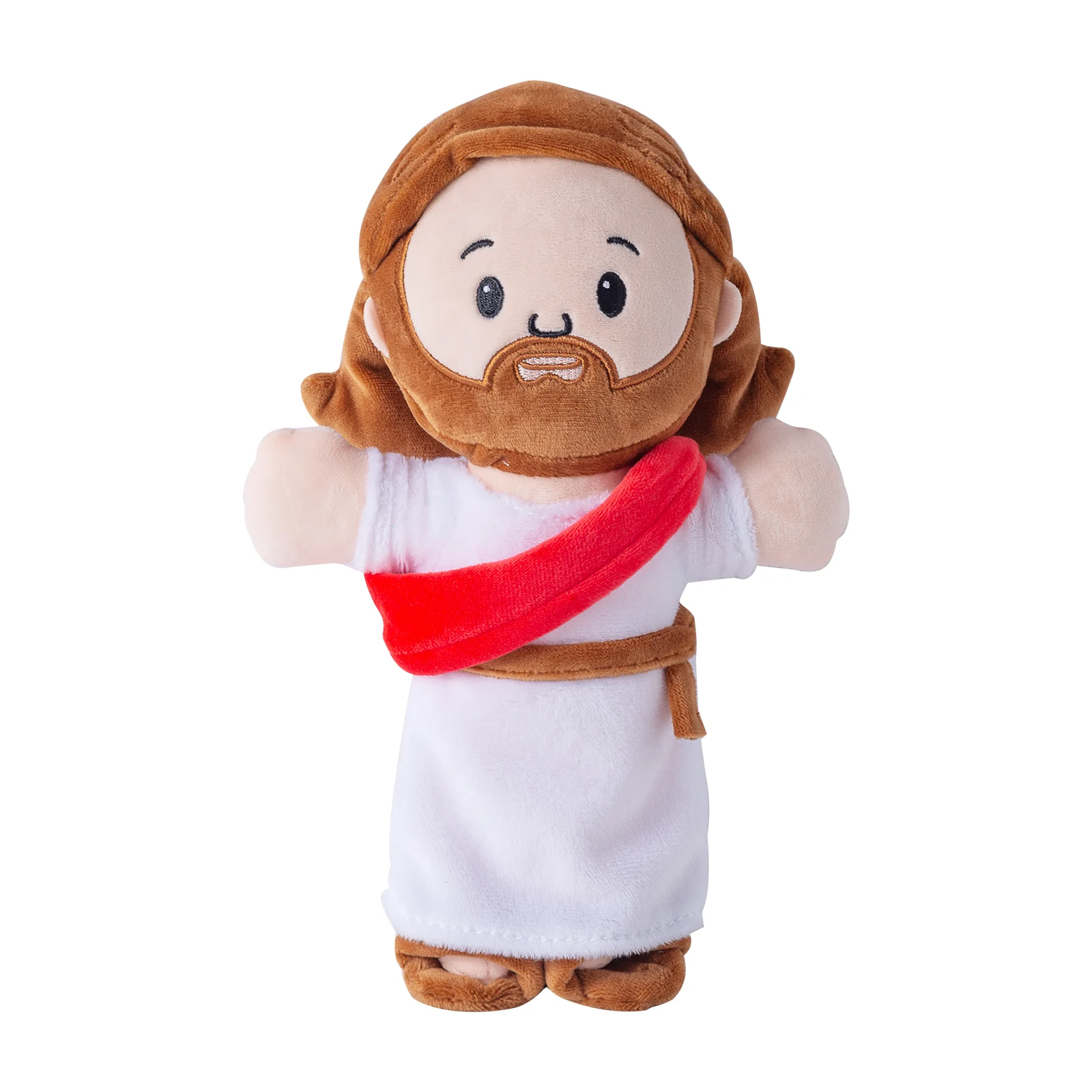 Jesus Plush Toy Christ Religious Plushie Figure Kids Educational Stuffed Doll Soft Figure Gift for Children Believer