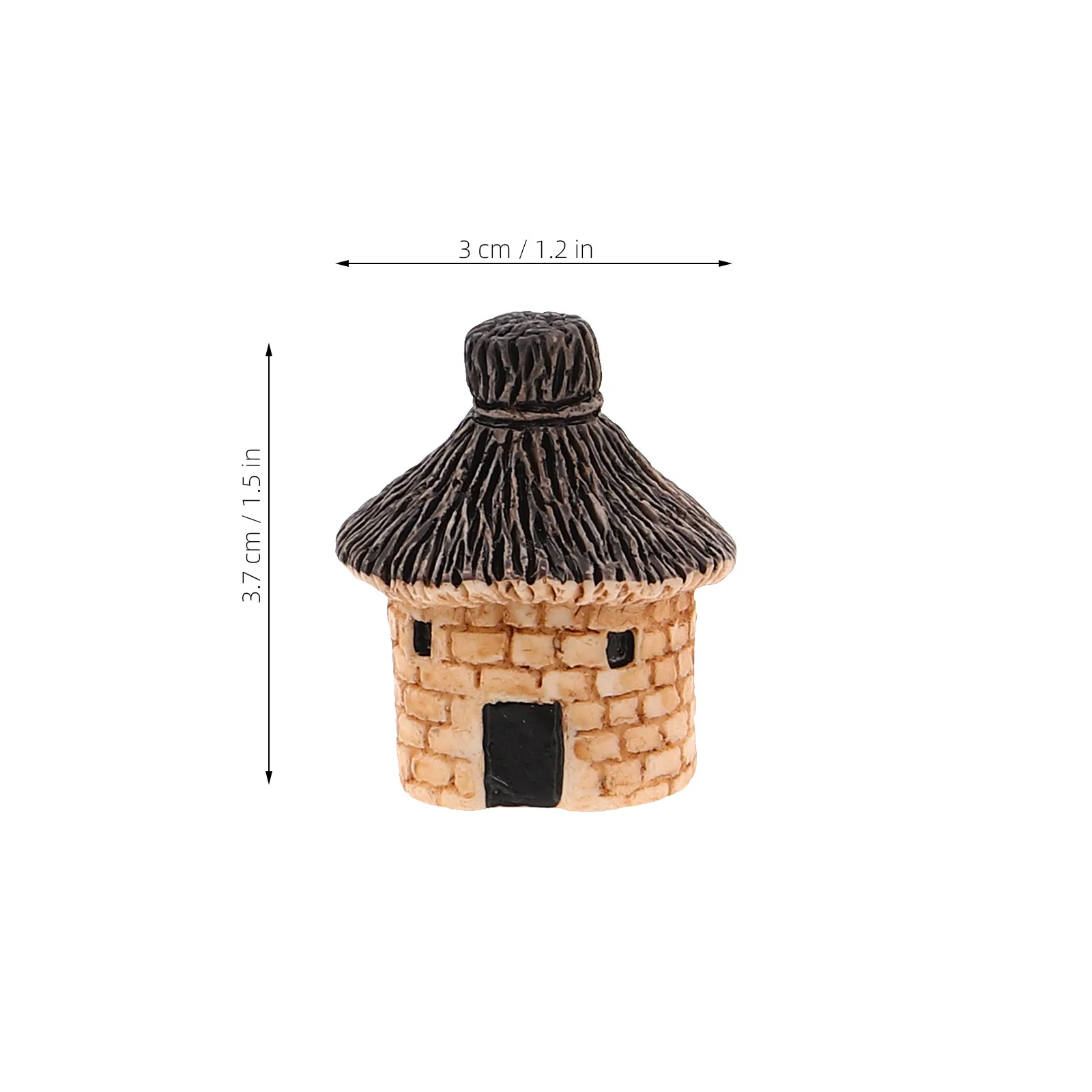 10 Uds. De resina en miniatura de estilo Vintage, microadornos para paisajismo, accesorios de jardín DIY, jardín de hadas