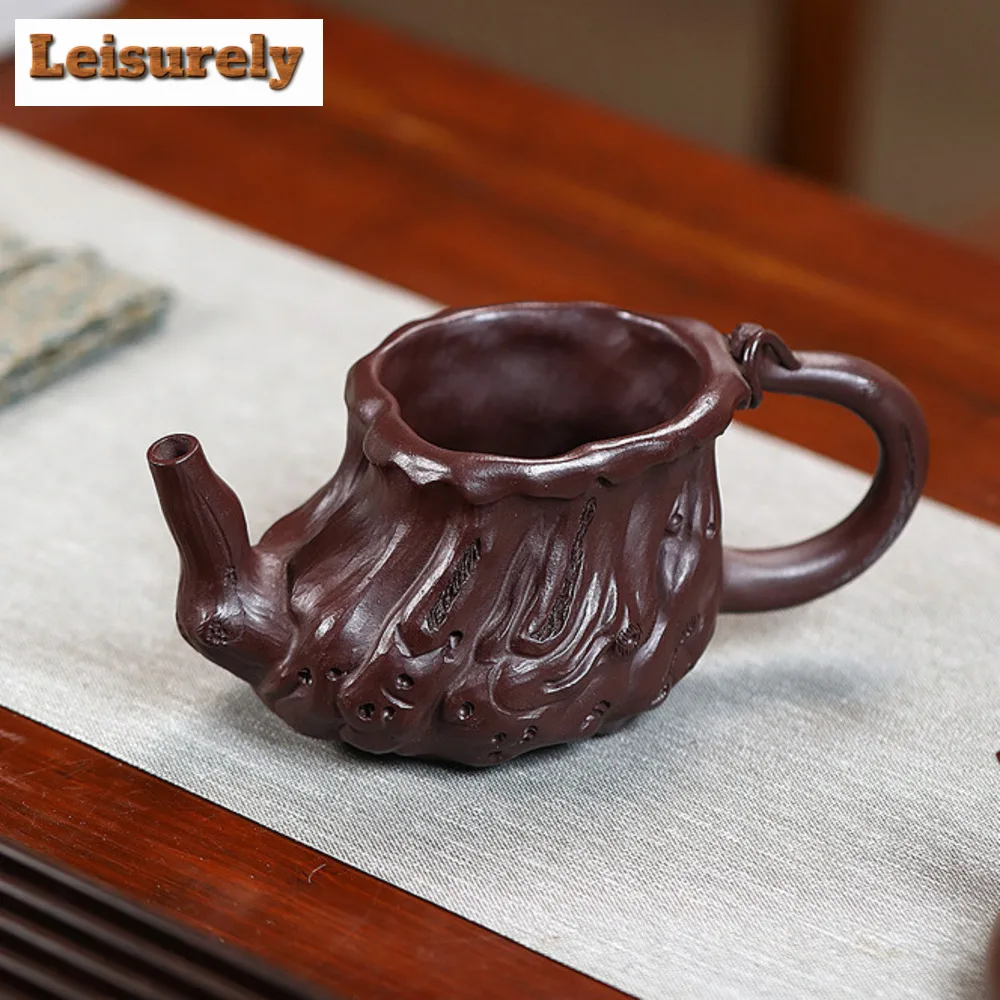 

230ml Yixing Purple Clay Tea Pitcher Master Handmade Old Purple Clay Justice Cup Divide Tea Infuser Chinese Zisha Teaset Teaware