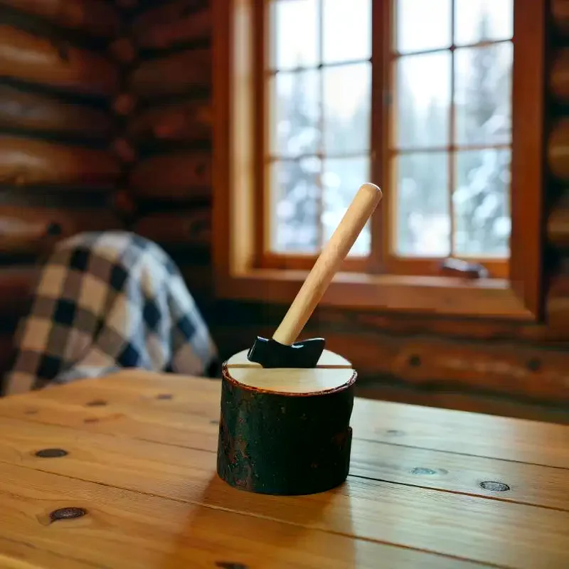 Chic 1:12 Scale Miniatures for Dollhouse - Chicken Nest, Axe, Countryside Toilet, 1/3Pcs