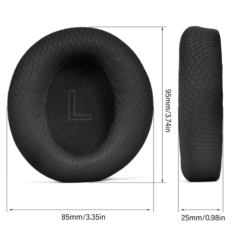 ยืดหยุ่นหูฟังแผ่นรองหูฟังสำหรับชีวิต Q30/Q35 หูฟังหูฟังเพลิดเพลินไปกับเพิ่มคุณภาพเสียง Earcups