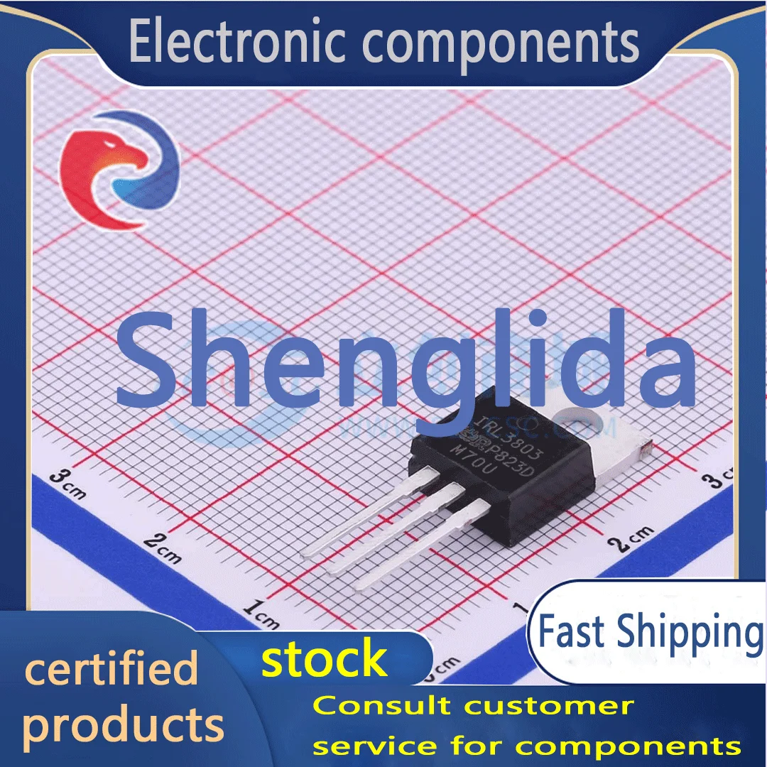 

IRL3803PBF packaged TO-220AB field-effect transistor (MOSFET) brand new off the shelf 1PCS
