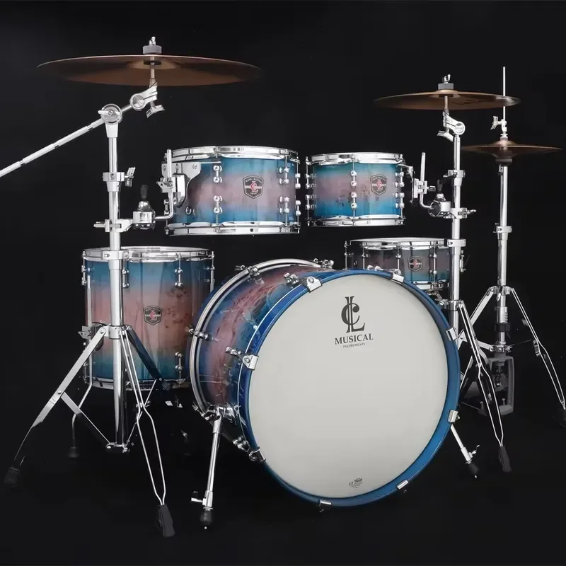 for  Professional Grade Mini Set Compatible with  Dual Oil Cover Built-in Chinese Drum  Artists