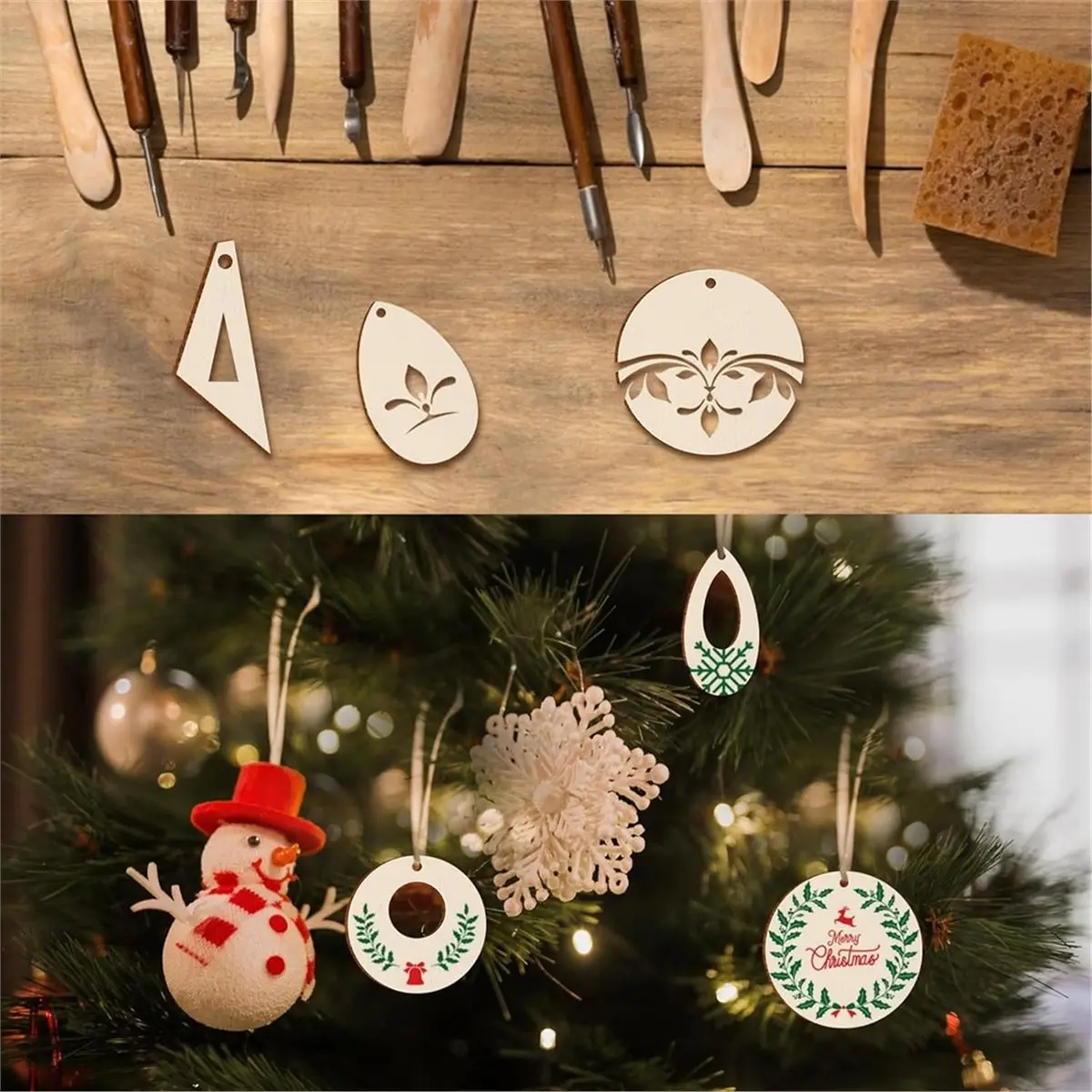 280 Pcs Unfinished Wooden Earrings Blanks Teardrop/Circle/Triangle/Rectangle Shapes Wood Charms Earrings Pendants
