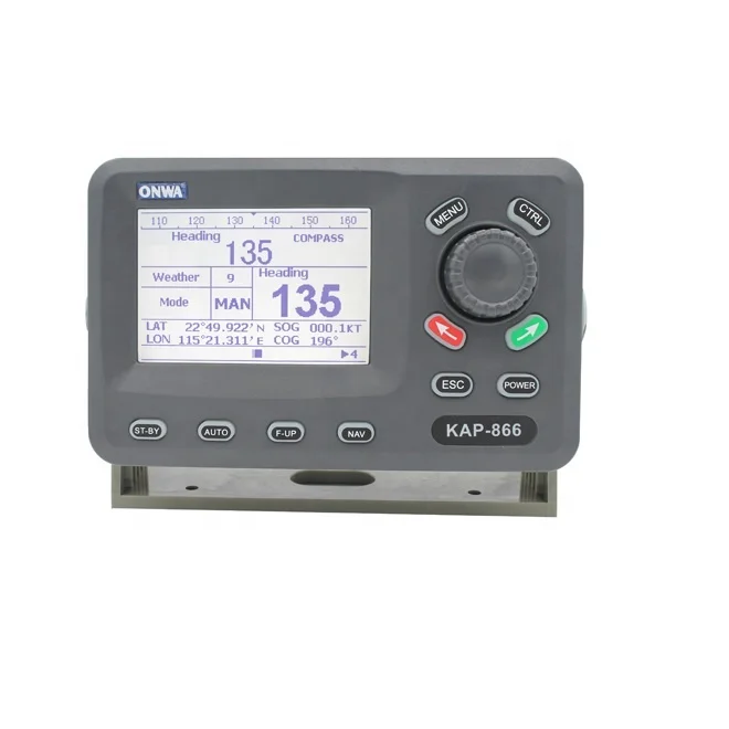 KAP-866  Marine Autopilot System With Heading Sensor KA-GC9A and Rudder Feedback Unit KRF-36