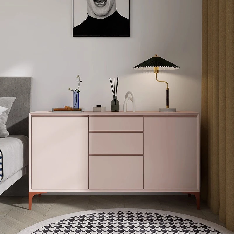 خزانة شاي متعددة الوظائف خزانة مشروبات تخزين بسيط خزانة جانبية لغرفة المعيشة المنزلية خزانة تخزين جدار المطبخ