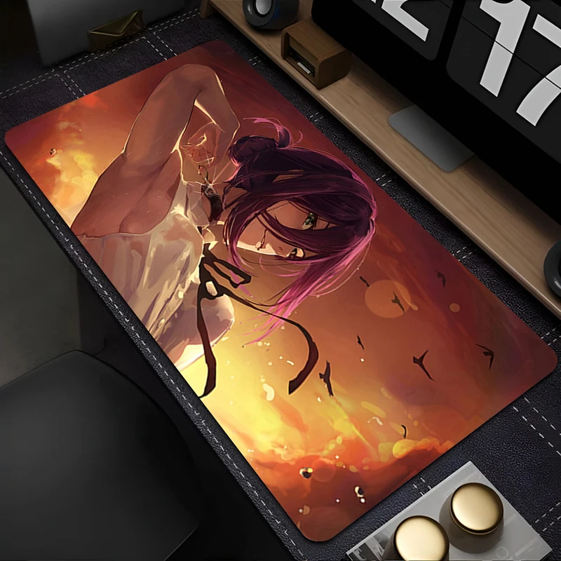 

Mousepad Rubber Mouse Pad Office PC Accessories HD Keyboard Pad Extended Pad Laptop Mouse Mat Large C-chainsaw Man Reze Desk Mat